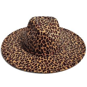 Animal Print Fedora XXL Brim, Extra Wide Brim Fedora, Cheetah Print Fancy Hat